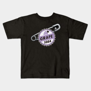 Grape Soda Pin Kids T-Shirt